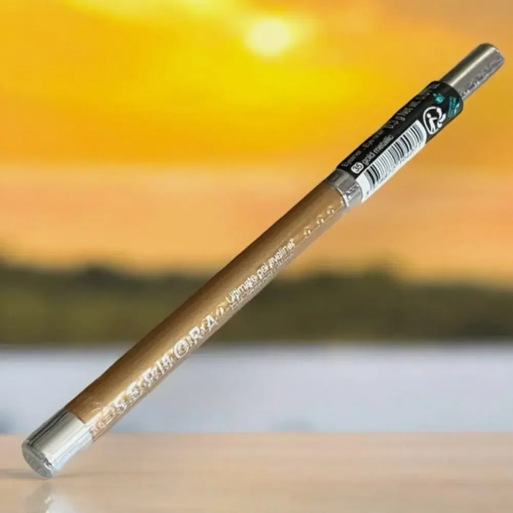 NEW SEPHORA COLLECTION Ultimate Gel Waterproof Eyeliner Pencil Gold Metllic